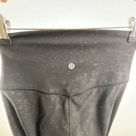 Lululemon Align Black Spotted Leggings Size 4 - Picture 3 of 7